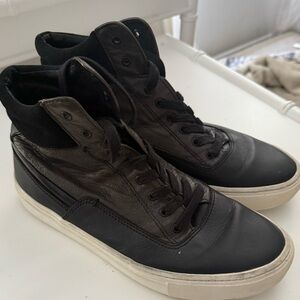 Vince Women’s Black High-Top Stylish Sneakers - Sz 8.5